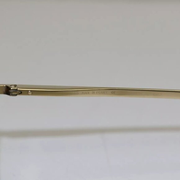 Cartier Sunglasses CT 0104SA-001 cat3 Black-Gold/Clear 145MM **READ** - Picture 8 of 10